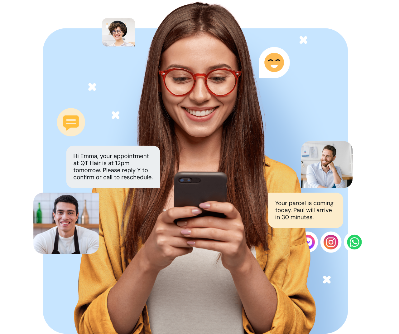 Image for Get started with business texting now