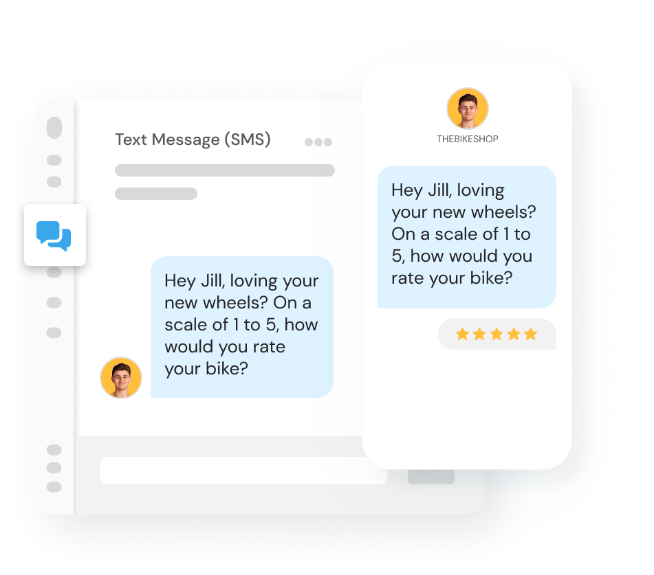 Image for SMS personalization.