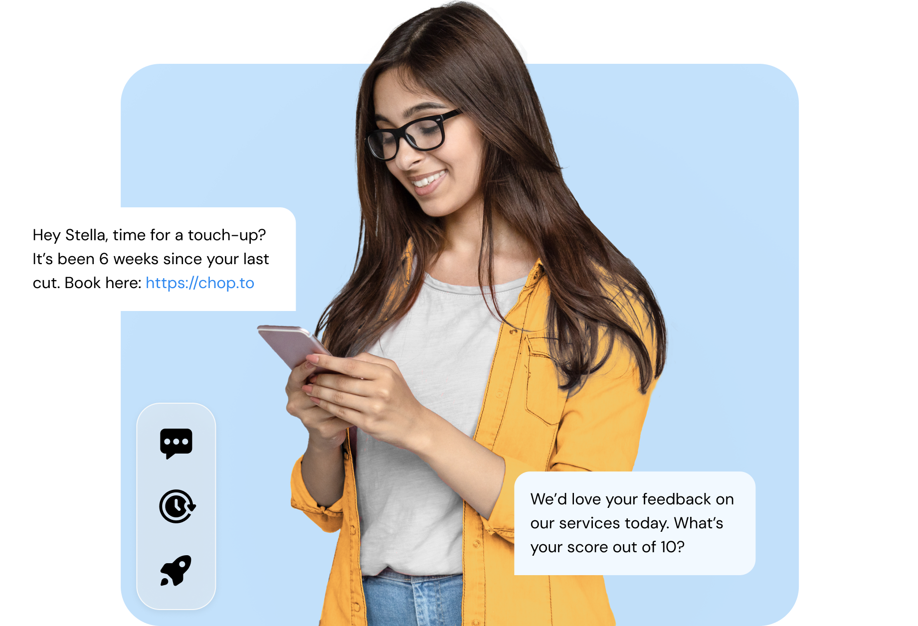 Image for Send SMS from your computer, easily.