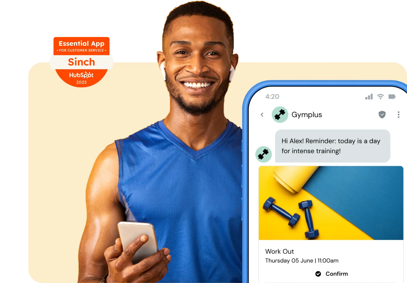 From fitness to fintech, teams rely on Sinch Engage
